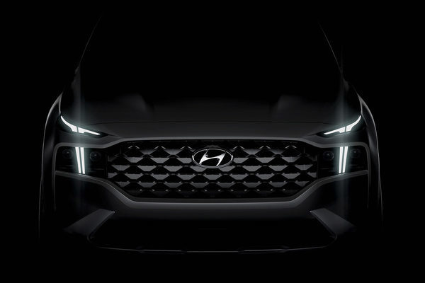 Lộ diện Hyundai Santa Fe phiên bản 2021