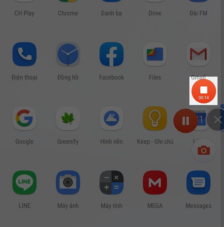 Hướng dẫn quay màn hình Android có tiếng