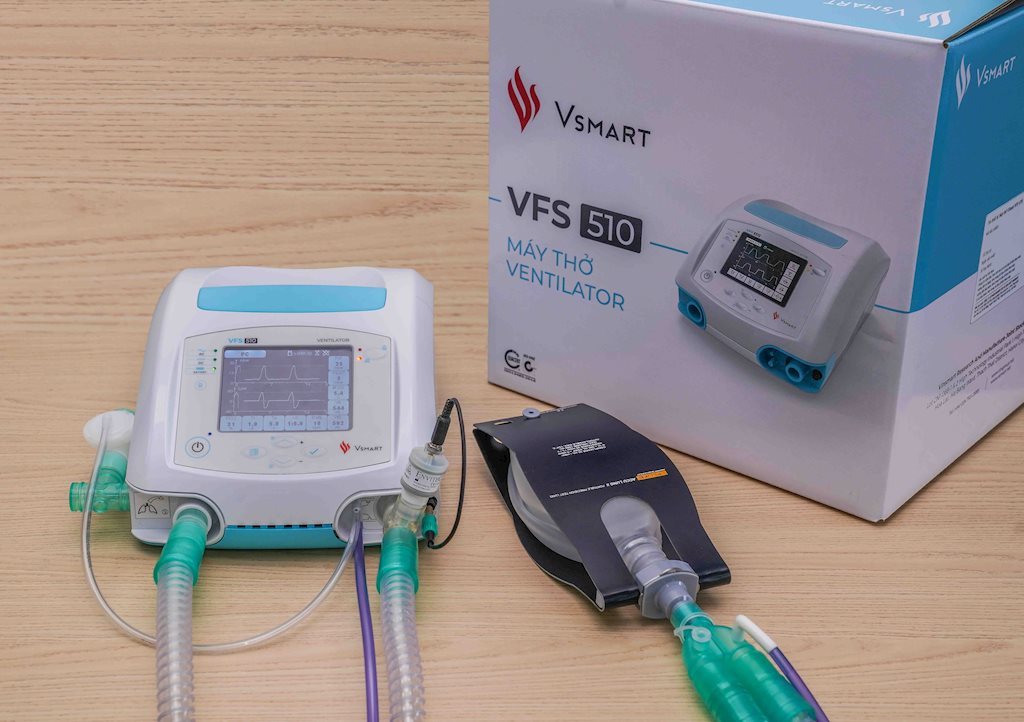 Bộ Y tế cấp số đăng ký lưu hành cho máy thở Vsmart VFS-510
