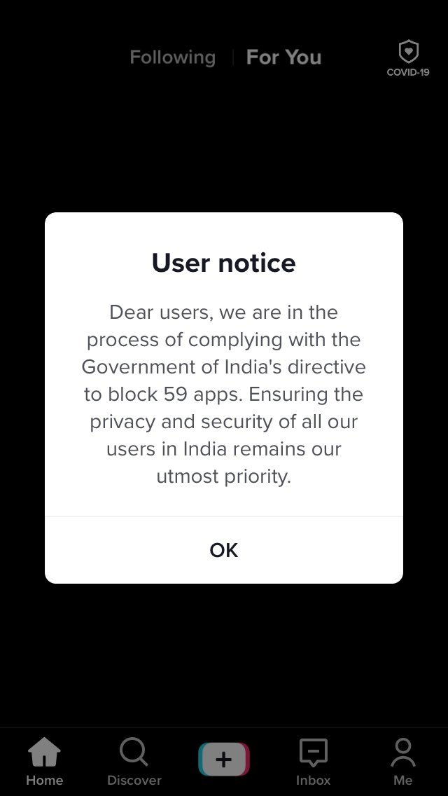 TikTok biến mất khỏi App Store và Play Store tại Ấn Độ