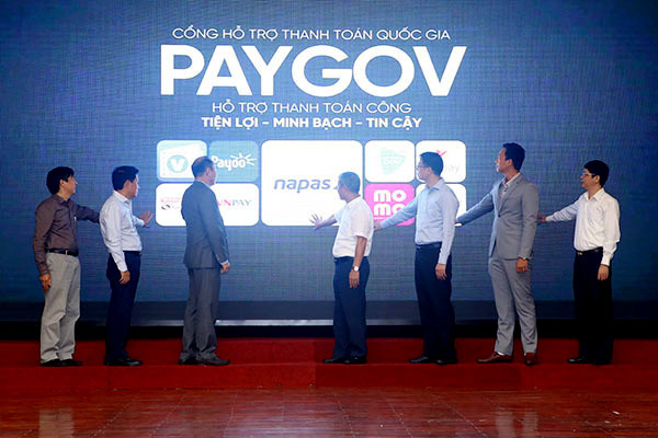 Ra mắt Cổng PayGov hỗ trợ người dân thanh toán dịch vụ công