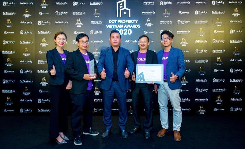 Houze Group nhận giải thưởng đổi mới sáng tạo 2020 trong lĩnh vực bất động sản
