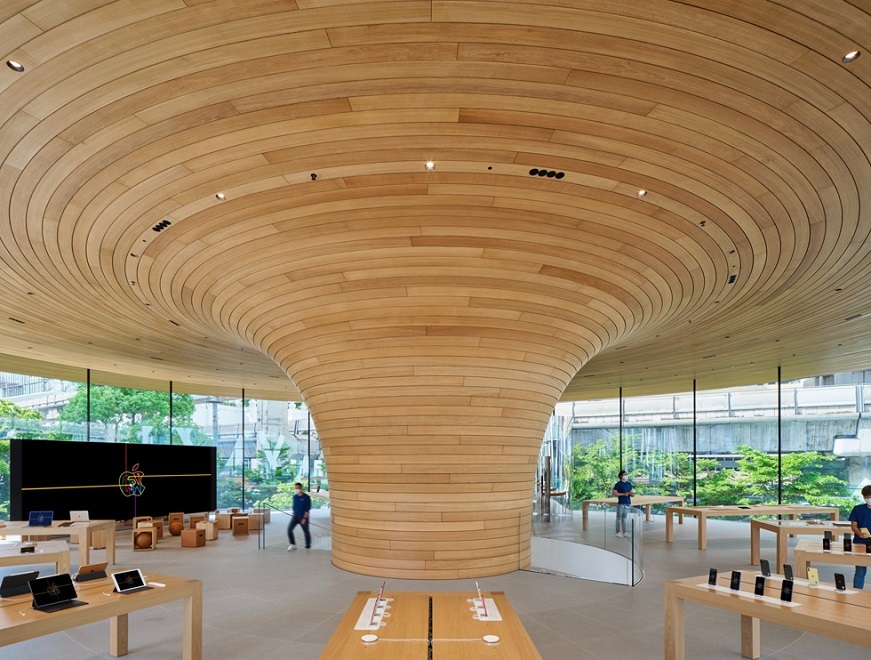 Hình ảnh Apple Store mới ở Bangkok với kiến trúc ấn tượng