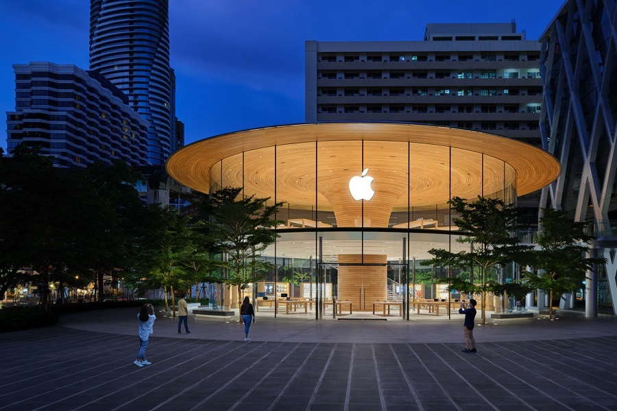 Hình ảnh Apple Store mới ở Bangkok với kiến trúc ấn tượng