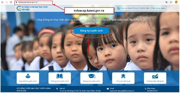 8 bước để xác nhận nhập học trực tuyến vào lớp 10 ở Hà Nội năm 2020