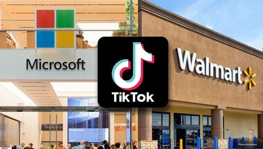 Walmart bắt tay Microsoft để mua lại TikTok