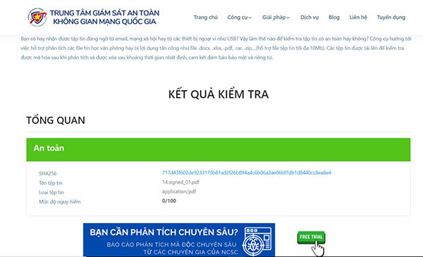 Công cụ “Make in Vietnam” giúp nhận diện mã độc mã hóa dữ liệu tống tiền
