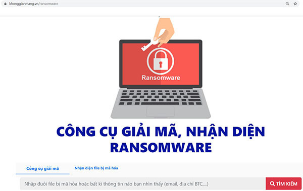 Công cụ “Make in Vietnam” giúp nhận diện mã độc mã hóa dữ liệu tống tiền