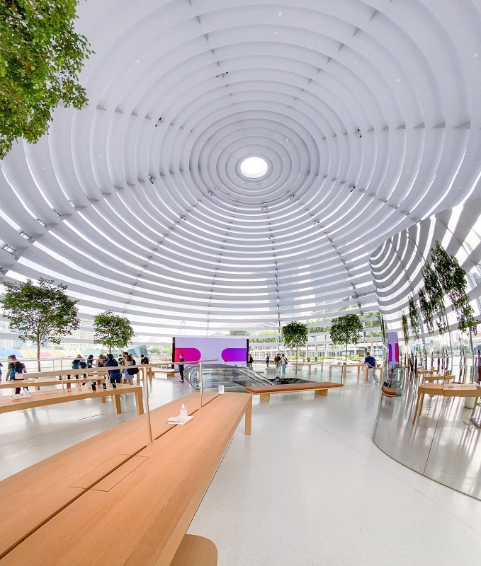 Apple Store,Singapore,Marina Bay Sands,hình ảnh,trải nghiệm