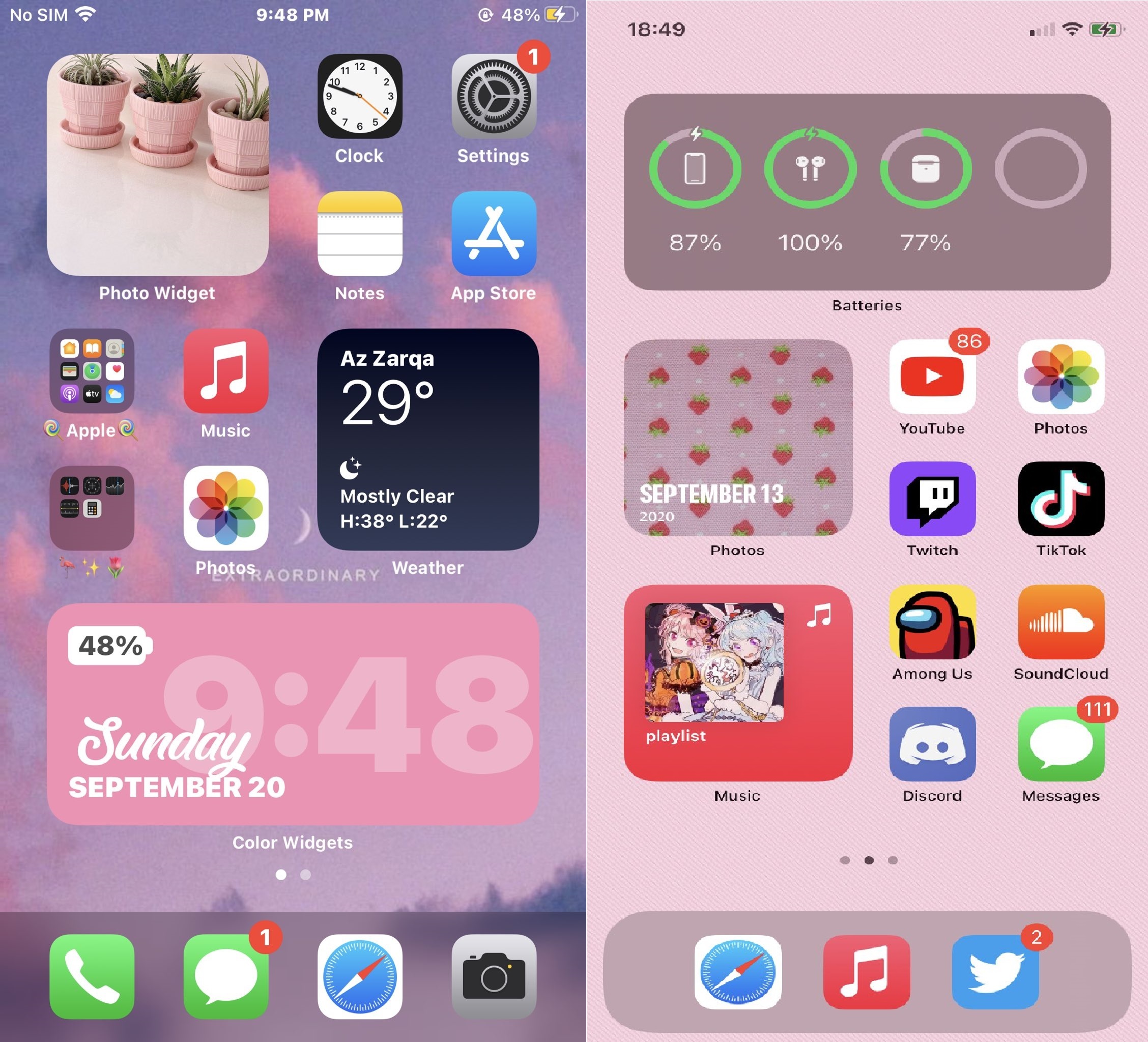 Dùng Widget Ios 14 Thay Đổi Giao Diện Iphone Home Screen