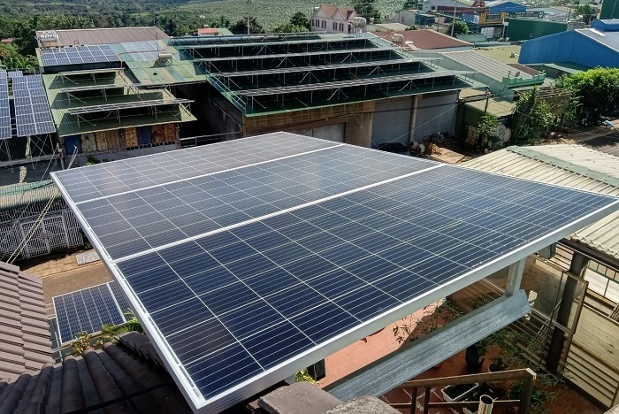 Gia Lai khai thác thêm 9,423MWp điện mặt trời mái nhà từ huyện Đức Cơ