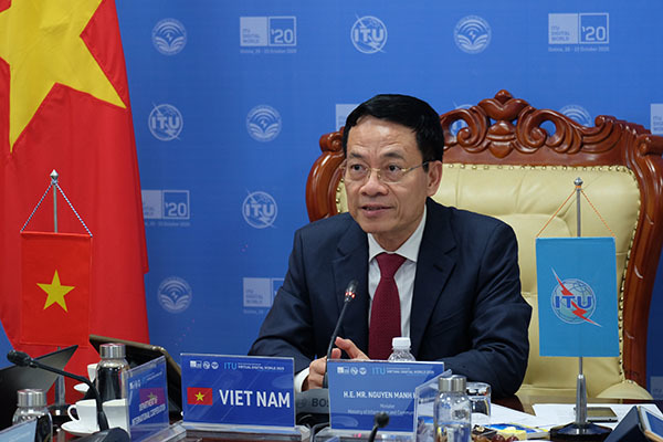 'Việt Nam cam kết đồng hành cùng ITU và các nước thành viên xây dựng thế giới số”