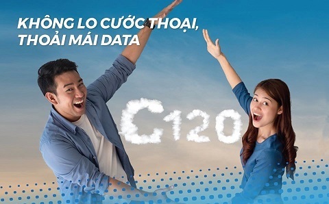 Tặng 6 tháng sử dụng data miễn phí khi đăng ký gói cước C120 của MobiFone