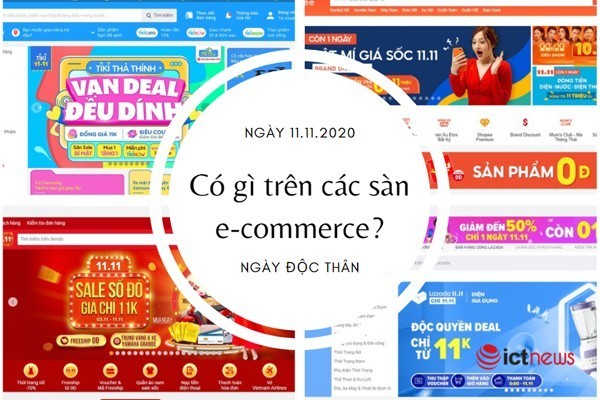 Sàn thương mại điện tử có khuyến mại gì đặc biệt vào ngày 11/11?