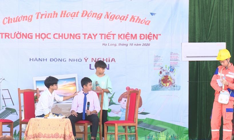 Quảng Ninh đưa chương trình tiết kiệm điện vào trường học