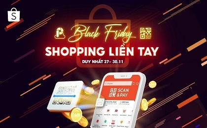 Đón Black Friday, người dùng ví AirPay nhân đôi ưu đãi khi mua sắm thời trang