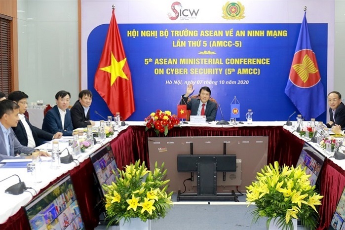 Việt Nam tham dự trực tuyến Hội nghị Bộ trưởng ASEAN về An ninh mạng