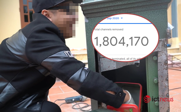 Hơn 170.000 video của người Việt đã bị YouTube gỡ bỏ trong quý III/2020