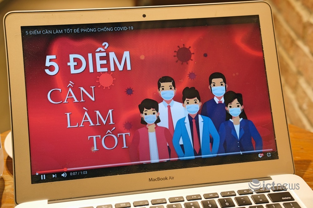 Video về Covid-19 của Bộ Y tế lọt top nổi bật trên YouTube 2020
