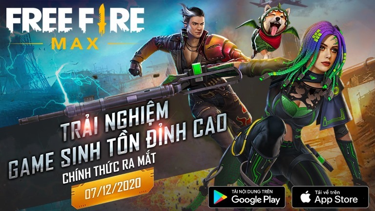 Free Fire MAX sẽ được phát hành tại Việt Nam vào ngày 7 tháng 12