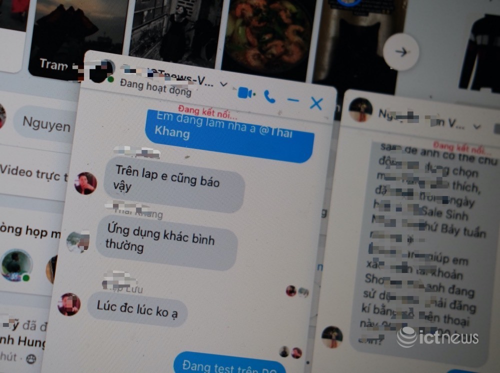 Facebook Messenger bị lỗi không nhận và gửi được tin nhắn tại Việt Nam