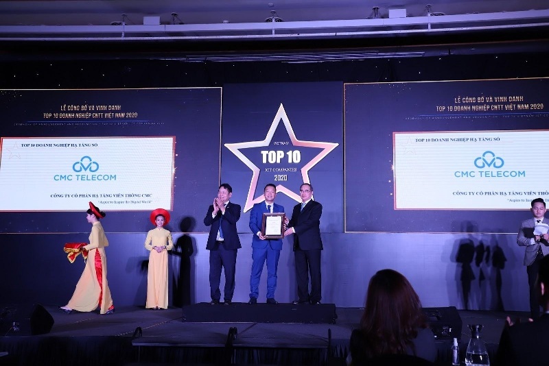 Hai giải thưởng chuyển đổi số gọi tên CMC Telecom