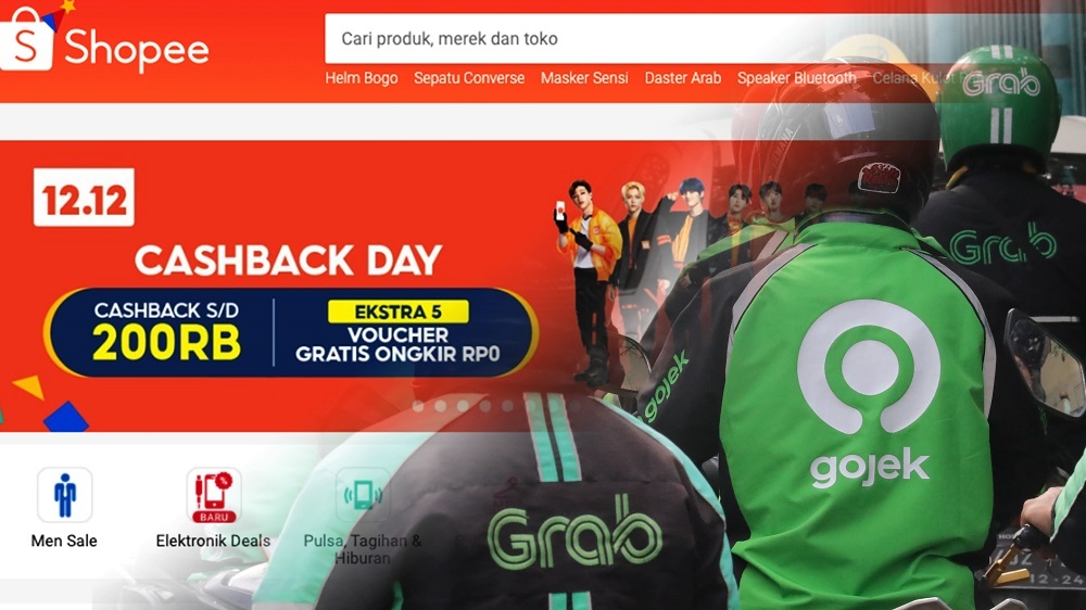 Công ty mẹ Shopee khiến các nhà đầu tư mong Grab – Gojek sáp nhập