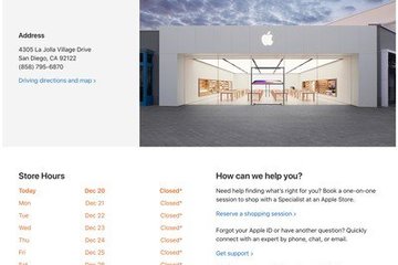 Gần 100 Apple Store đóng cửa