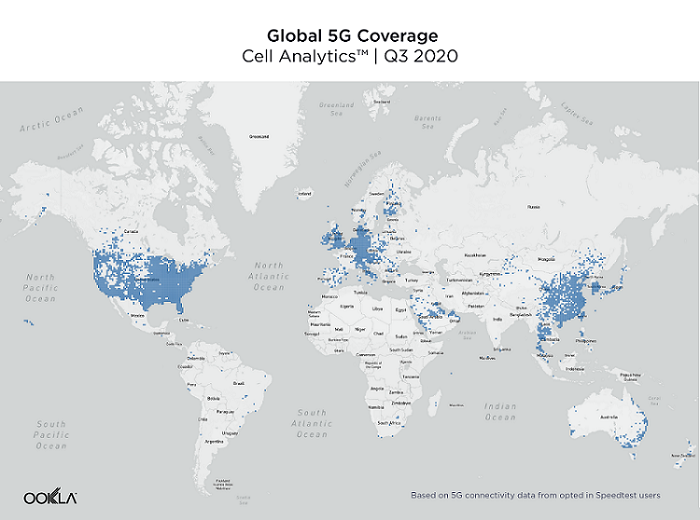 5G của nước nào nhanh nhất thế giới?