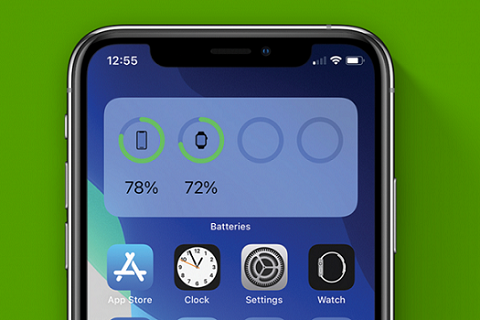 Hướng dẫn thay widget báo dung lượng pin chi tiết trên iOS 14