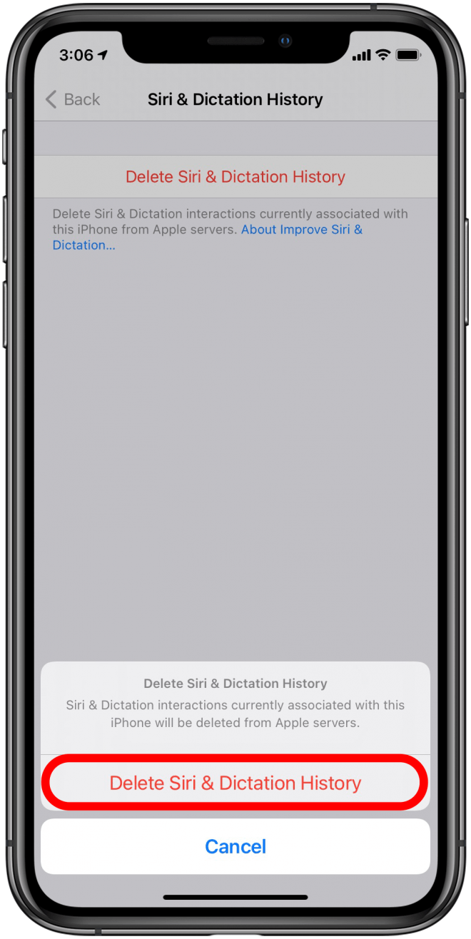 Hướng dẫn xem, xóa lịch sử trò chuyện với Siri trên iPhone