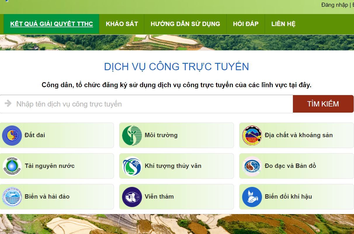 Bộ TN&MT: Tích hợp thanh toán không dùng tiền mặt bằng nhiều hình thức khác nhau