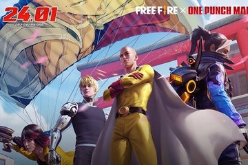 “Thử Thách Anh Hùng” dành cho người chơi Free Fire thông qua lần hợp tác mới nhất với One-Punch Man