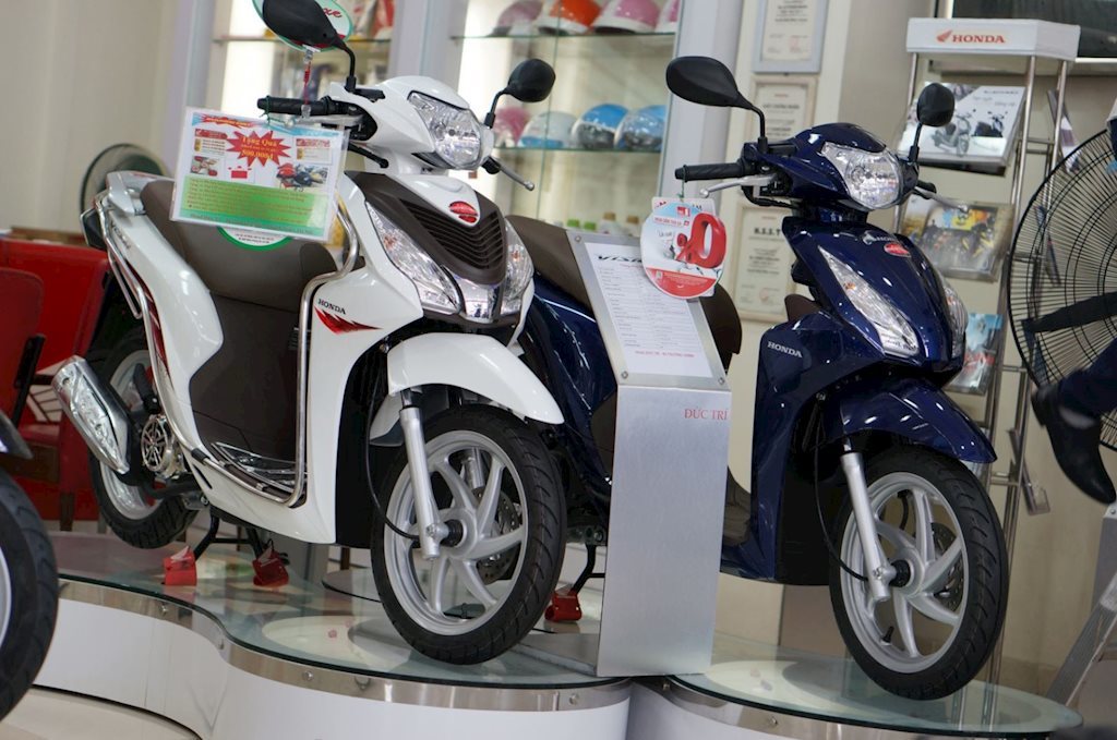 Honda tăng giá nhiều mẫu xe máy