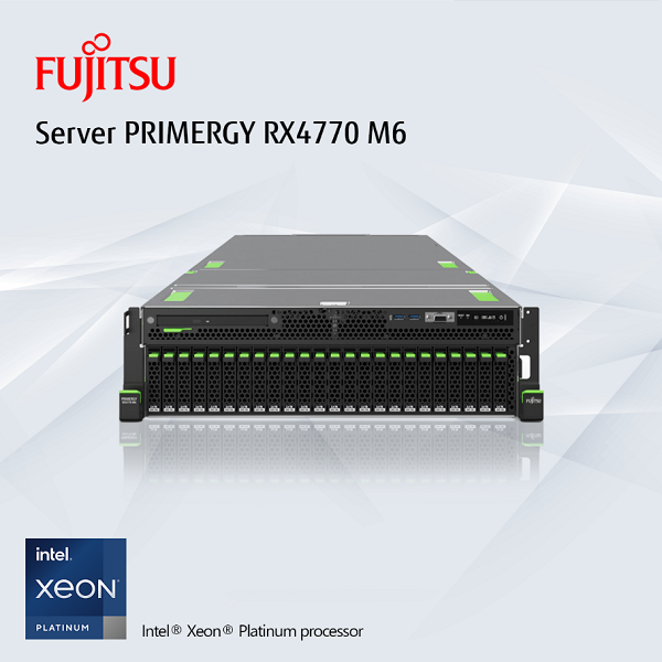 Fujitsu PRIMERGY RX4770 M6 – Chìa khóa cho Chuyển đổi số