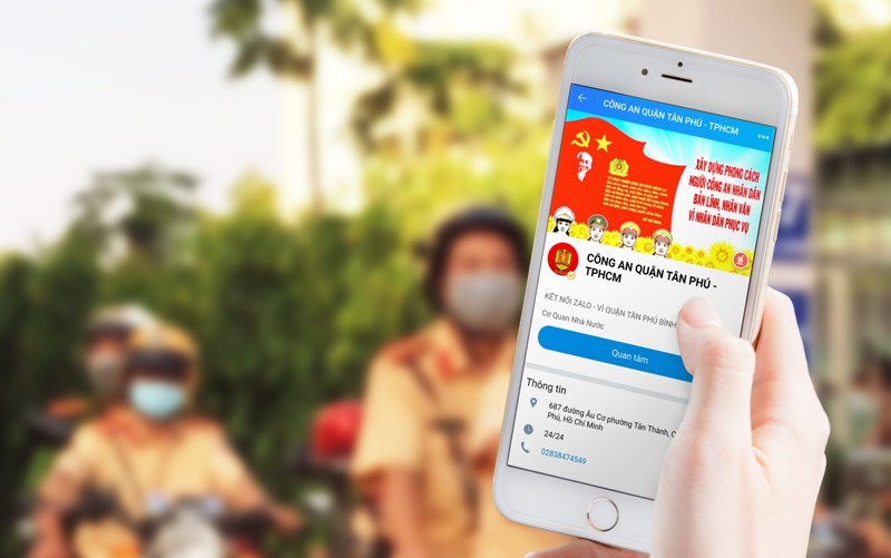 Quận đầu tiên ở TP.HCM triển khai đồng loạt mô hình Zalo an ninh tích hợp chatbot