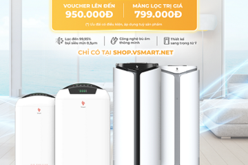 Vinsmart mở bán máy lọc không khí và giải pháp nhà thông minh độc quyền trên Vsmart Online