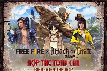 Người chơi Free Fire sẽ chiến đấu sinh tồn như những chiến binh Titan thông qua sự kết hợp mới