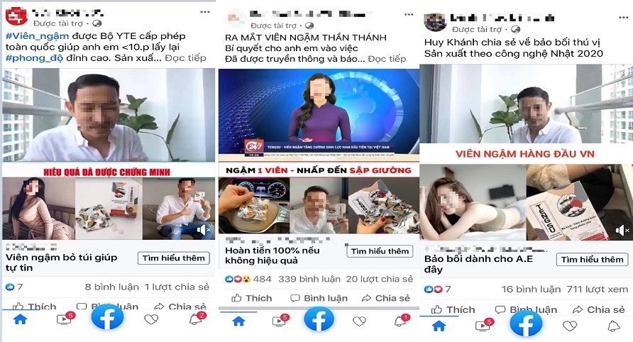 Huy Khánh: 'Tôi bị lừa quảng cáo thuốc tăng sinh lý khắp Facebook'