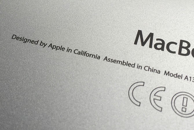 Nhiều sản phẩm Apple sẽ bỏ dòng chữ “lắp ráp tại Trung Quốc”