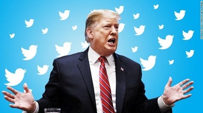 Twitter đình chỉ tài khoản đăng lại tuyên bố của ông Trump