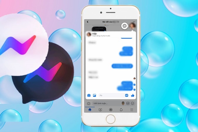 Hướng dẫn mở bong bóng chat Messenger trên iPhone