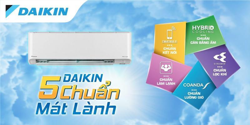 Chỉ 16 triệu, sở hữu điều hòa flagship 5 chuẩn mát lành của Daikin