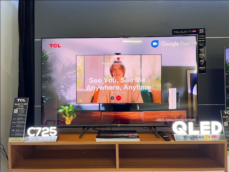 TCL QLED 4K AI-IN C725 – Chiếc TV “gây bão” cộng đồng công nghệ