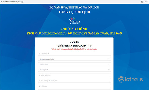 Khách sạn, làng du lịch phải công khai mã QR an toàn phòng dịch Covid