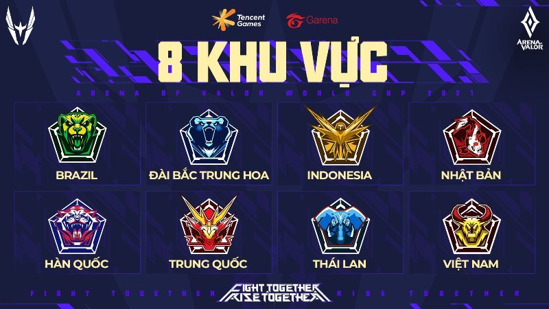 Giải Liên quân mobile thế giới Arena of Valor World Cup (AWC) 2021 chính thức khởi tranh từ 19/6, Việt Nam có 3 đại diện tham dự