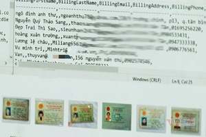 Hacker xóa dấu vết, gỡ dữ liệu công dân người Việt Nam