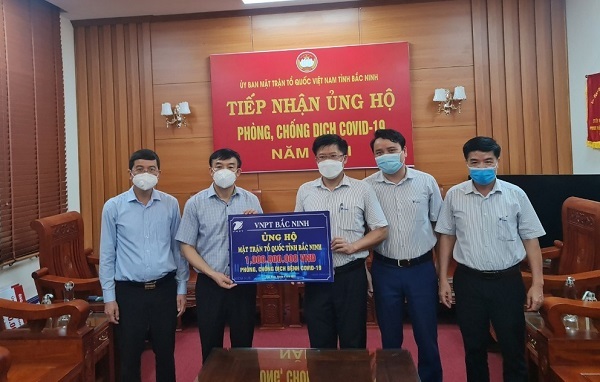 VNPT,Bắc Ninh,Bắc Giang,ủng hộ
