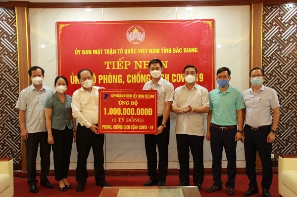 VNPT,Bắc Ninh,Bắc Giang,ủng hộ