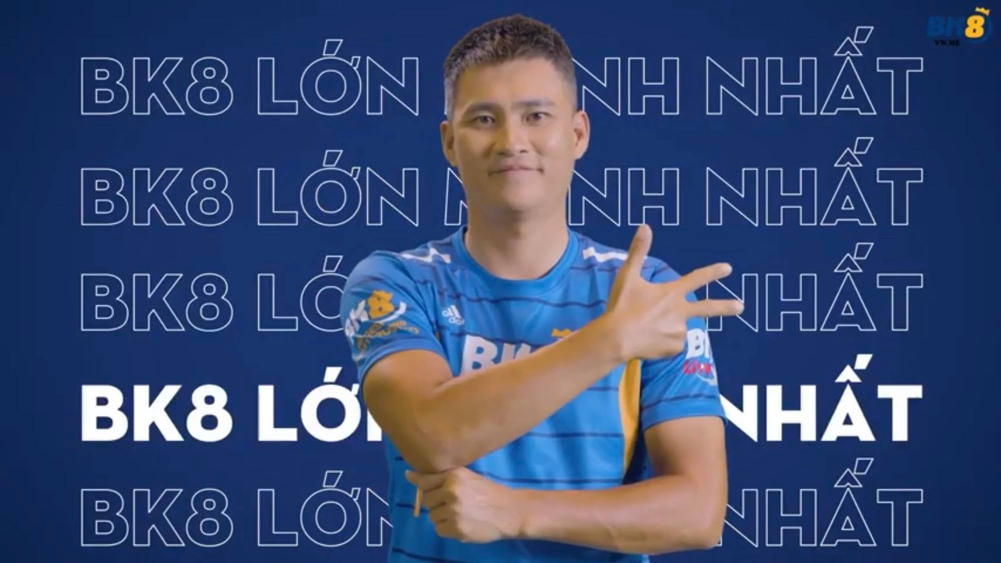 Cầu thủ Lê Công Vinh xuất hiện trong quảng cáo cho ứng dụng cá cược trái phép